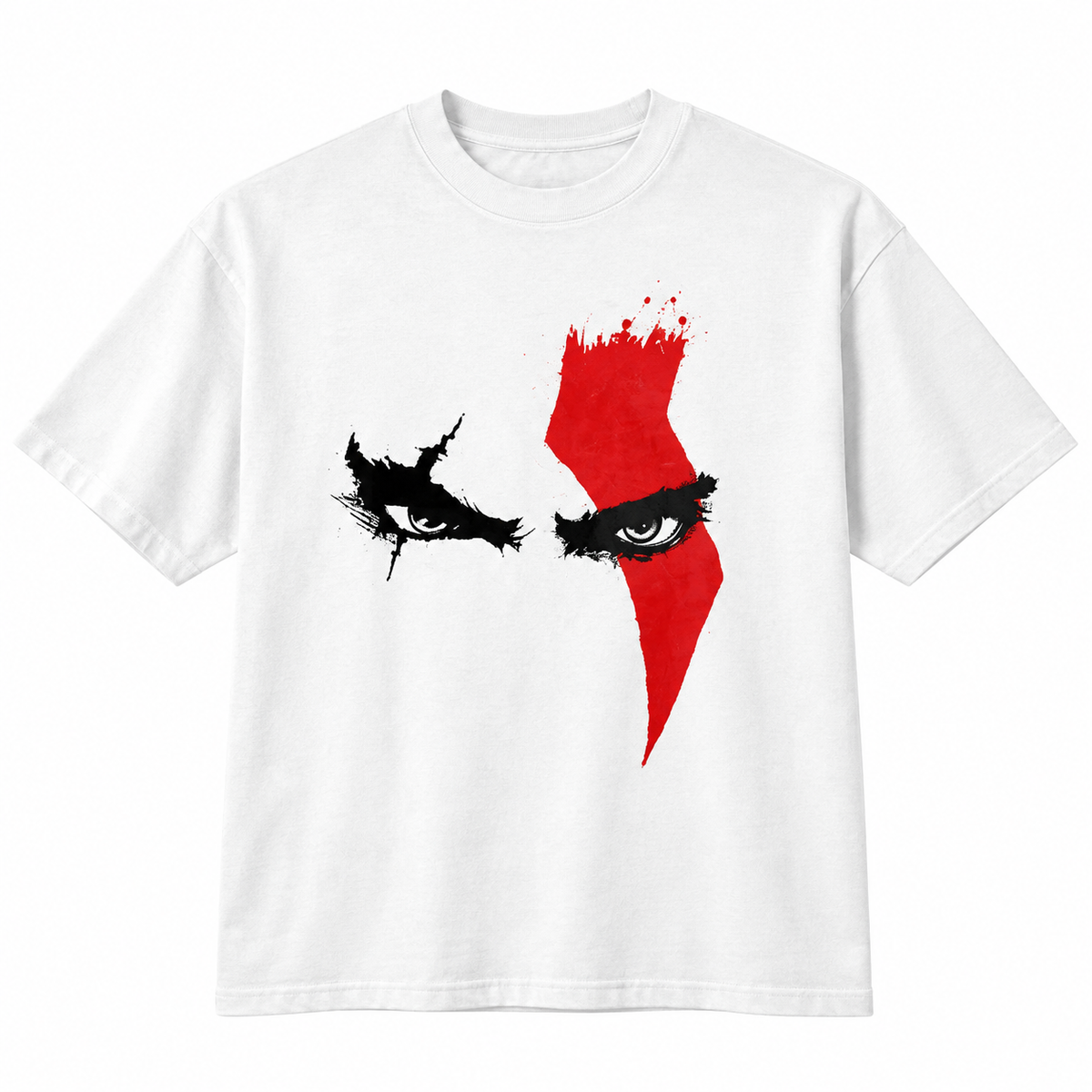 GOD OF WAR Drop shoulder Tshirt