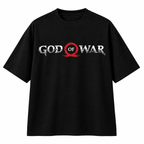 GOD OF WAR Drop shoulder Tshirt