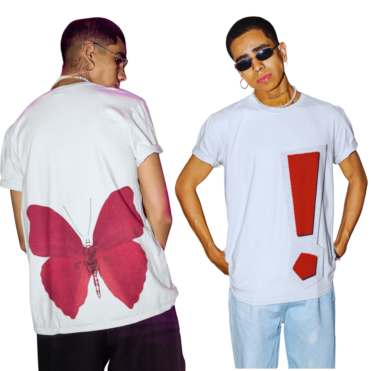 Butterfly ! Print Tshirt