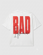 Bad Influencer back Print Tshirt
