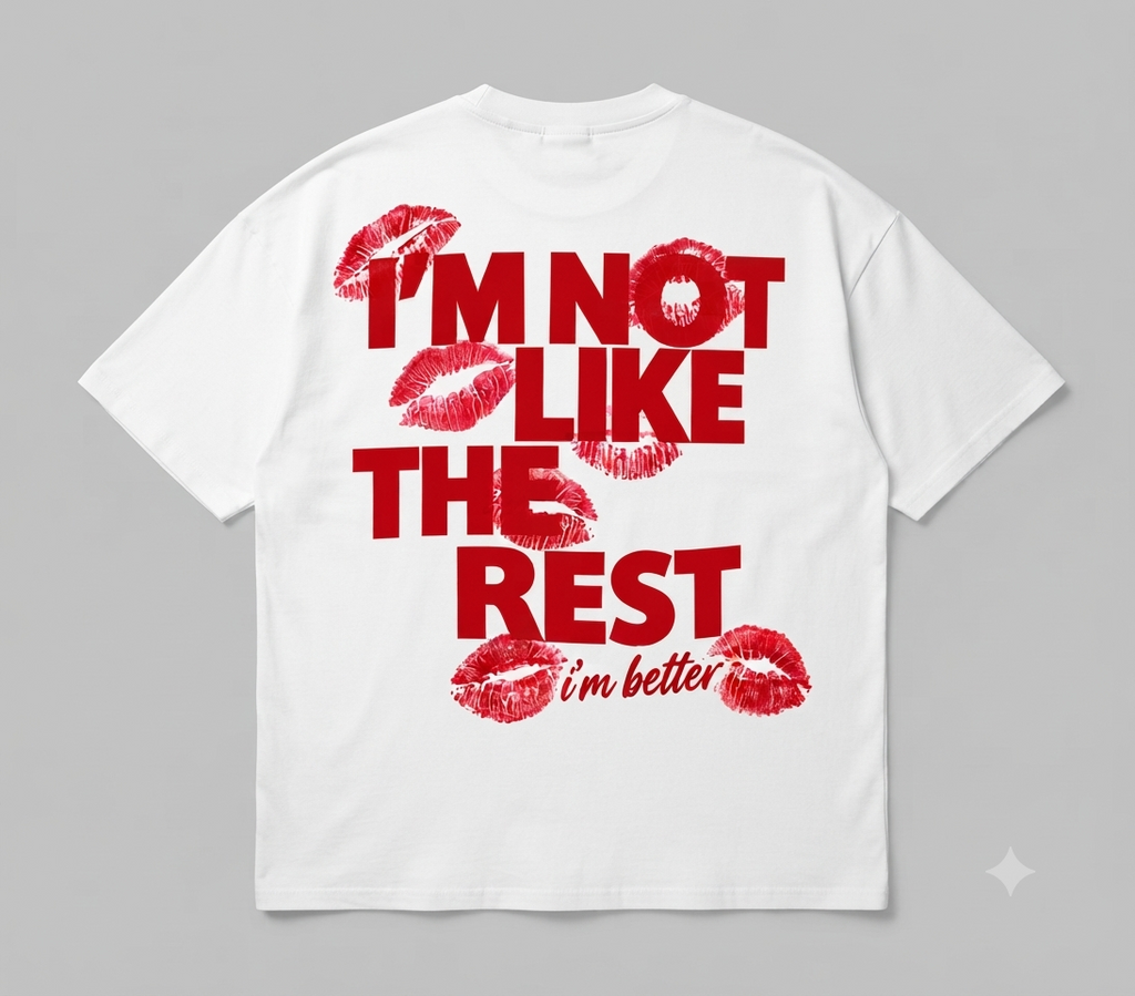 I'M not like the rest Printed Tshirt