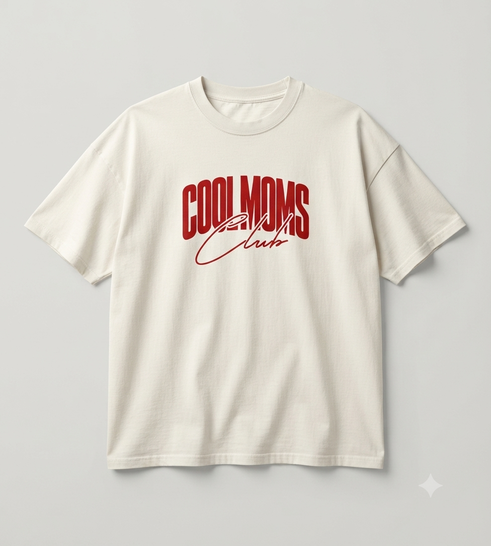 Cool MOM Tshirt drop shoulder